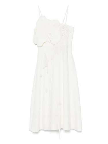 Robe mi-longue à fleurs - FARM Rio - Modalova