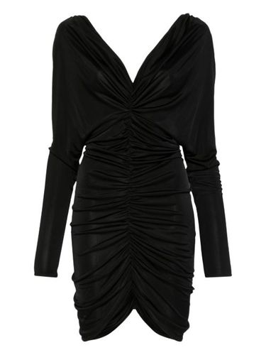 Robe en satin à coupe mi-longue - Atlein - Modalova