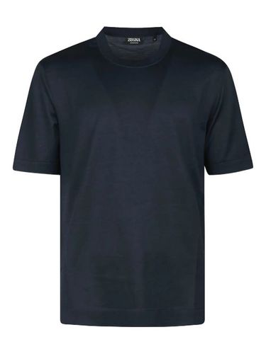 Zegna t-shirt à col rond - Bleu - Zegna - Modalova