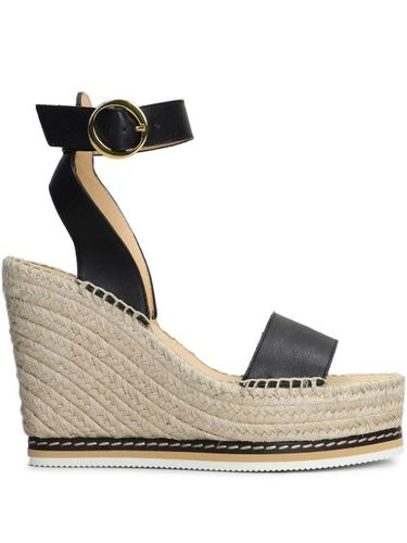Espadrilles compensées à bride cheville nouée - Odissì - Modalova
