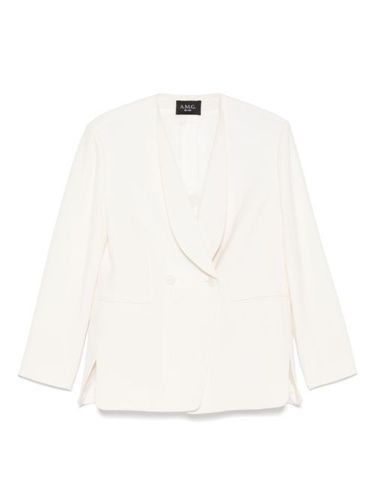 Blazer à boutonnière croisée - A.M.G. - Modalova