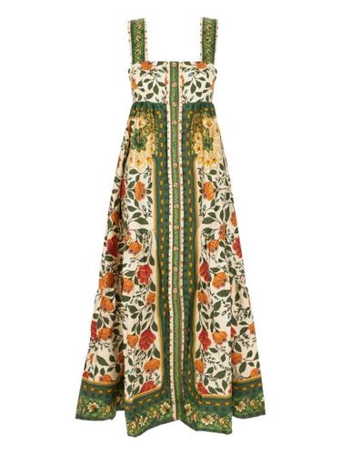 Robe longue à fleurs - FARM Rio - Modalova