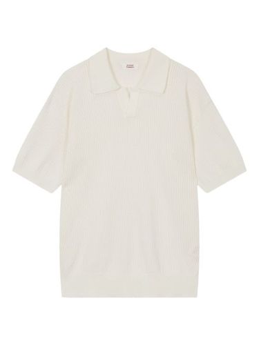 T-shirt en maille nervurée - STUDIO TOMBOY - Modalova