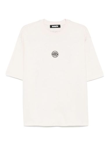 T-shirt à ornements en cristal - BARROW - Modalova