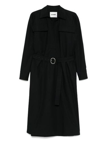 Robe en coton à coupe mi-longue - JIL SANDER+ - Modalova