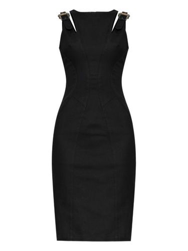 Robe crayon en jean - Versace Jeans Couture - Modalova