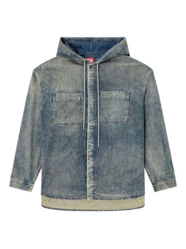 Chemise en jean à capuche - Diesel - Modalova