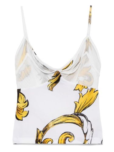 Haut Barocco en mesh - Versace Jeans Couture - Modalova