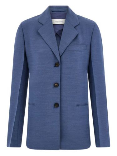 Blazer à simple boutonnage - Ferragamo - Modalova