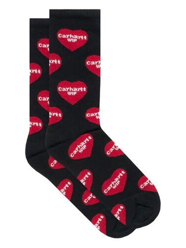 Chaussettes à imprimé cœurs - Carhartt WIP - Modalova