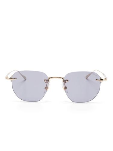 Lunettes de soleil à monture carrée - Montblanc - Modalova