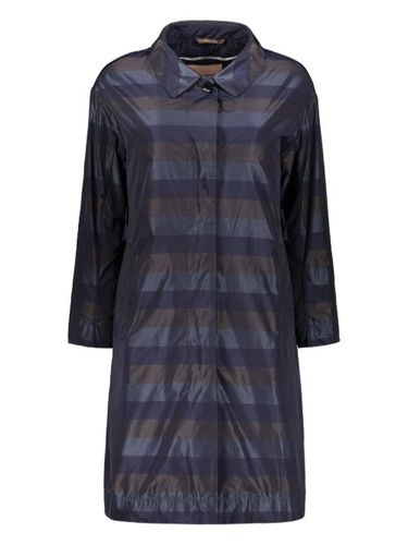 Moorer trench à rayures - Bleu - Moorer - Modalova