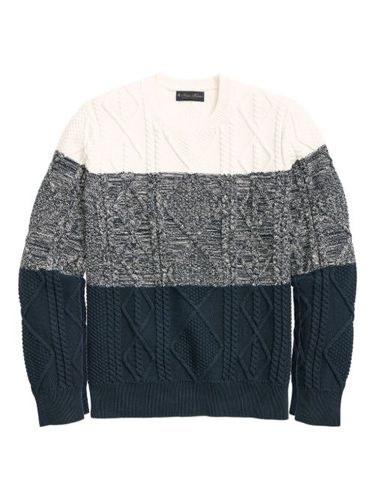 Pull en maille torsadée - Brooks Brothers - Modalova