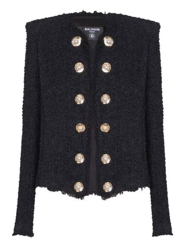Balmain blazer en tweed - Noir - Balmain - Modalova