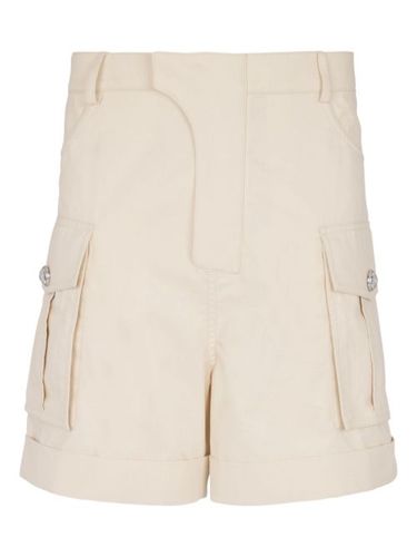 Short en coton à poches cargo - Balmain - Modalova