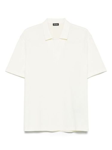 Zegna t-shirt boutonné - Jaune - Zegna - Modalova