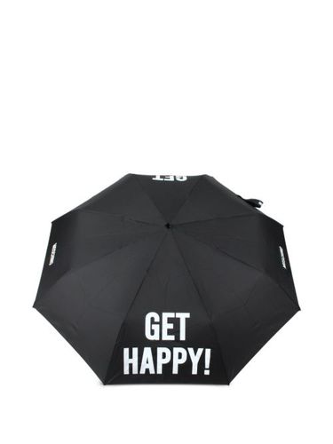 Parapluie compact à imprimé graphique - Moschino - Modalova