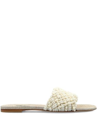 Casadei sandales à perles - Or - Casadei - Modalova