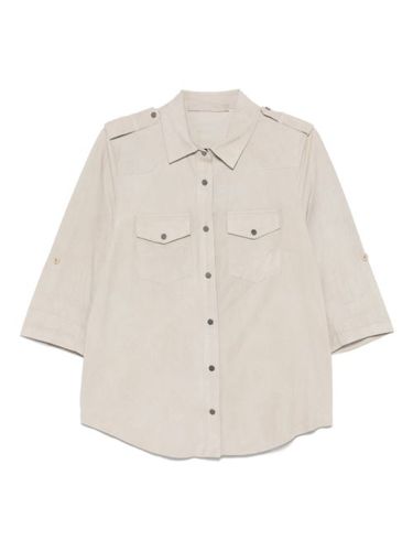 Chemise en daim - Salvatore Santoro - Modalova