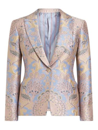 Blazer à motif floral en jacquard - ETRO - Modalova