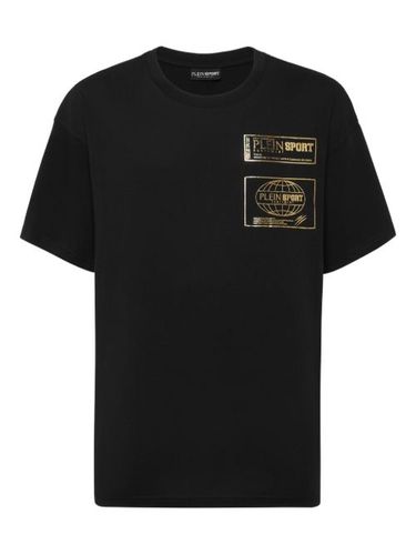 Plein Sport t-shirt en coton - Noir - Plein Sport - Modalova