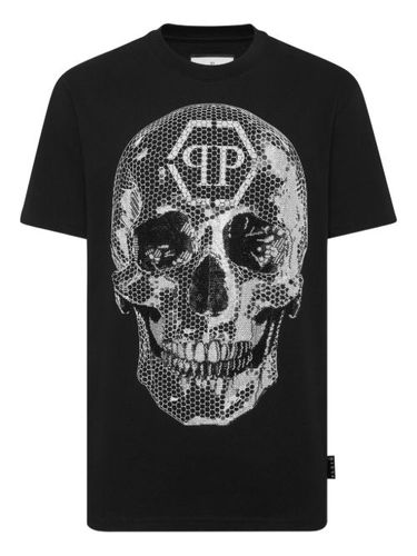 T-shirt à imprimé tête de mort - Philipp Plein - Modalova