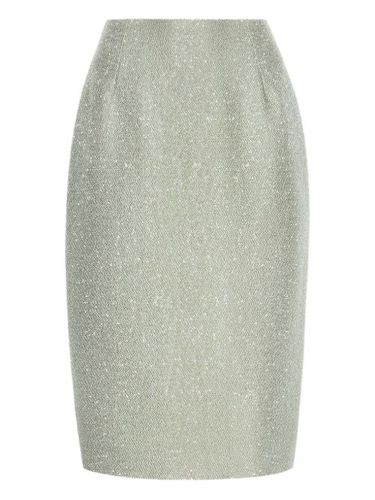 Jupe crayon à sequins - Oscar de la Renta - Modalova