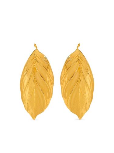 Petites créoles Leaf - Oscar de la Renta - Modalova