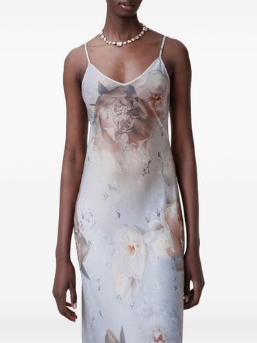 Robe longue Bryony à fleurs - AllSaints - Modalova