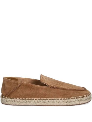 BOSS espadrilles en daim - Marron - BOSS - Modalova