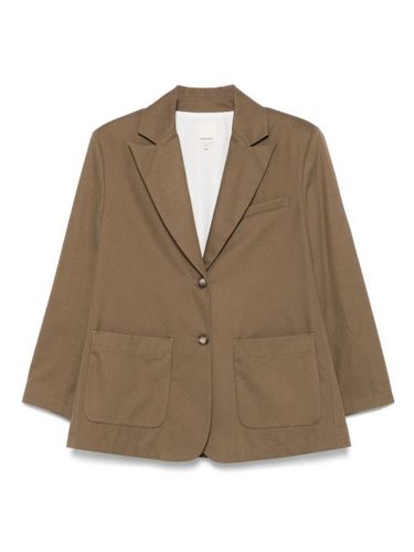 Blazer en gabardine - Emporio Armani - Modalova