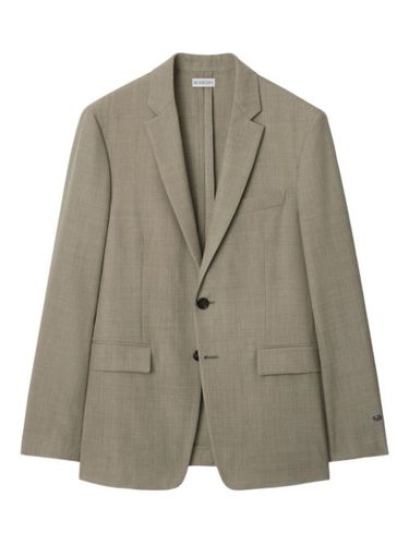 Blazer en laine à simple boutonnage - Burberry - Modalova