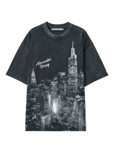 T-shirt à imprimé graphique - Alexander Wang - Modalova