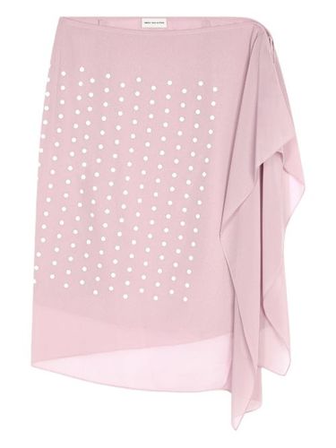 Jupe mi-longue drapée - DRIES VAN NOTEN - Modalova