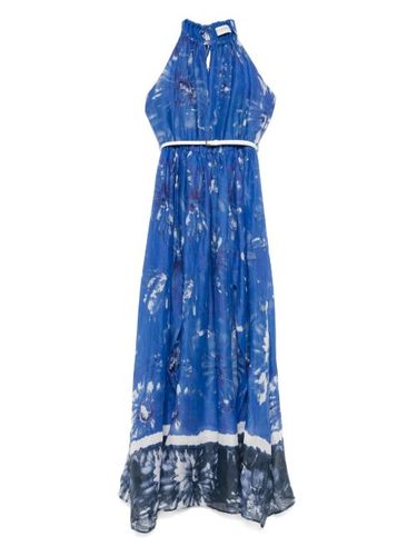 Robe longue à fleurs - ERMANNO FIRENZE - Modalova