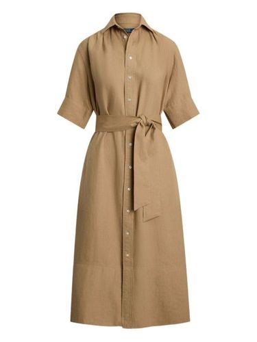 Robe-chemise à taille ceinturée - Polo Ralph Lauren - Modalova