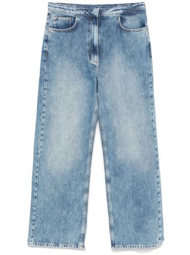 Jean à taille frangée - Patrizia Pepe - Modalova