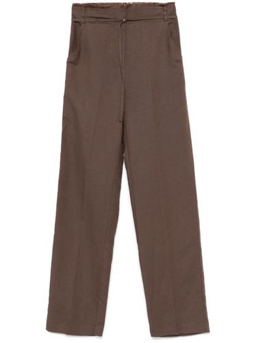 Pantalon à détails effilochés - Patrizia Pepe - Modalova