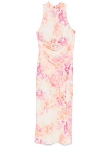 Robe mi-longue à fleurs - Patrizia Pepe - Modalova
