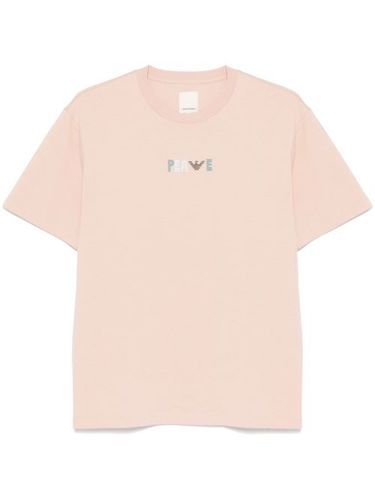 T-shirt à patch logo - Emporio Armani - Modalova