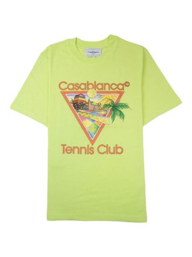 T-shirt Afro Cubism Tennis Club 'Green' - Casablanca - Modalova