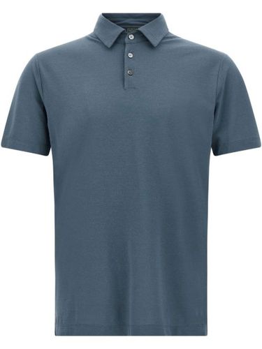 Zanone polo en coton - Bleu - Zanone - Modalova
