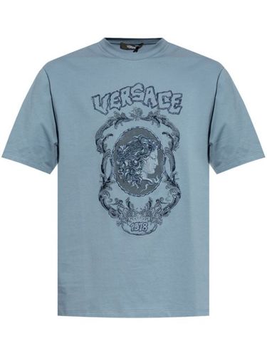 T-shirt à imprimé graphique - Versace - Modalova