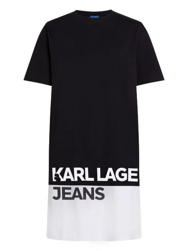 Robe courte à design bicolore - Karl Lagerfeld Jeans - Modalova