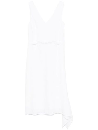 Robe mi-longue à détails de perles - Peserico - Modalova