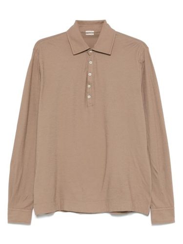Massimo Alba polo Ischia - Marron - Massimo Alba - Modalova