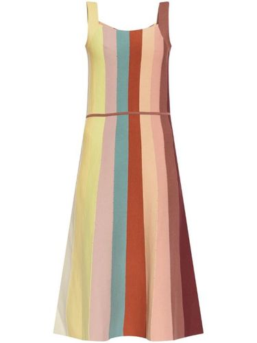 Robe mi-longue à rayures - PS Paul Smith - Modalova