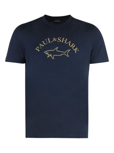 T-shirt à logo imprimé - Paul & Shark - Modalova