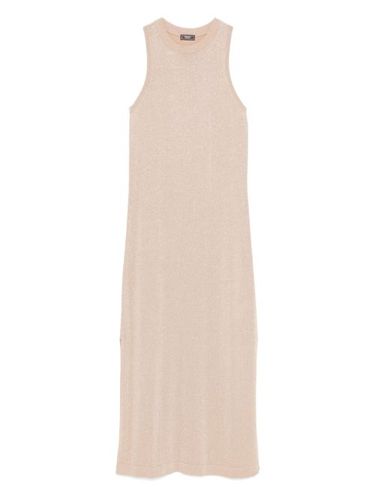 Robe longue à design nervuré - Peserico - Modalova