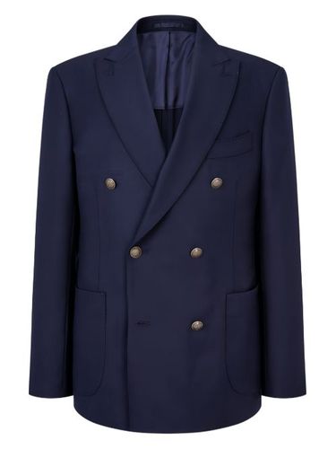 Blazer en laine à boutonnière croisée - Man On The Boon. - Modalova